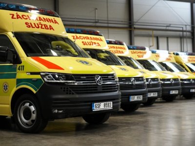 NOVÉ SANITKY PRO STŘEDOČESKÉ ZÁCHRANÁŘE